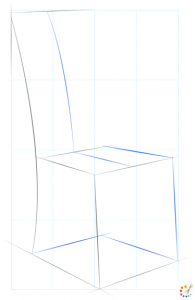 How to draw chair