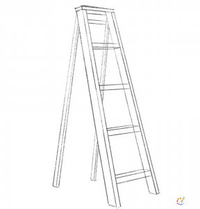 How to draw a ladder