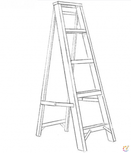 How to draw a ladder