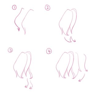 How to Draw Bangs