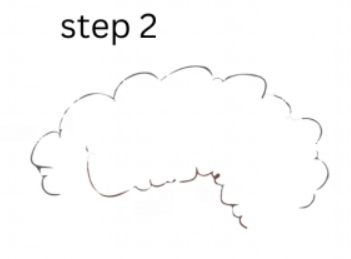 how to draw curly hair step 2