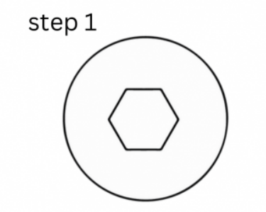 how to draw a football step 1