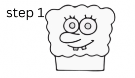 how to draw spongebob