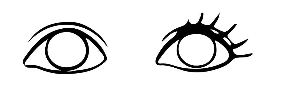 how to draw a realistic eye easily step 2