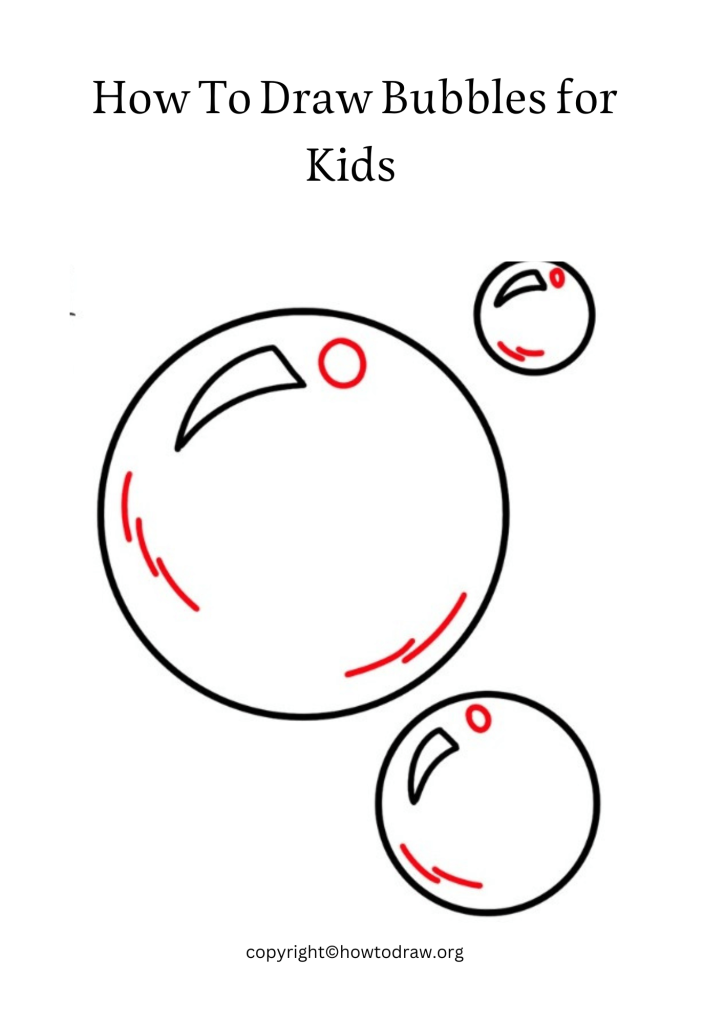 How To Draw Bubbles for Kids