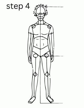 how to draw anime body